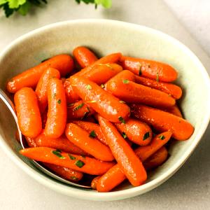 1 Portion Honey Glazed Carrots