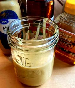 1 Portion Hula Bowl With 3 Oz Of Fat-Free Honey Mustard Dressing (Without Breadstick)