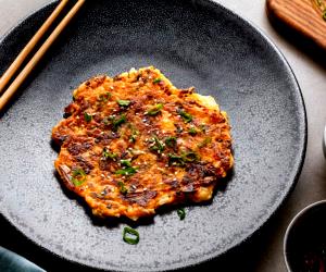 1 Portion Kimchi Pancakes (Hestan Cue™)