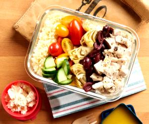 1 Portion Lemon Chicken With Couscous And Artichokes