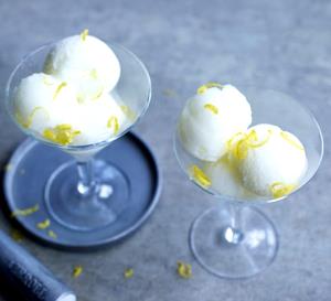 1 Portion Lemon Sorbet