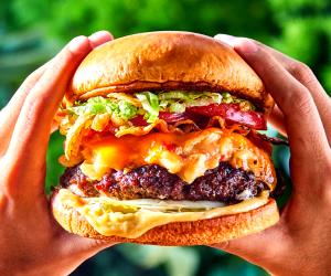 1 Portion Mac "N" Cheese Burger
