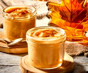 1 Portion Maple Cream Custard