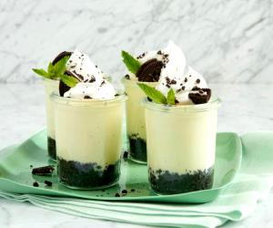 1 Portion Mint Chocolate Pudding Cups