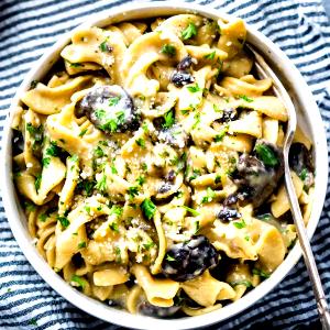 1 Portion Mushroom Stroganoff