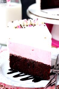 1 Portion Neapolitan Ice Cream Cake
