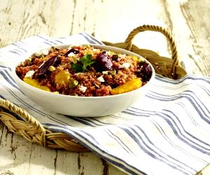 1 Portion Orange Balsamic Beet And Quinoa Salad