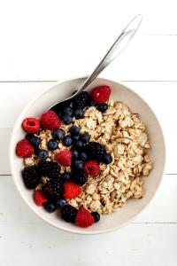 1 Portion Overnight Oats With Mixed Berries