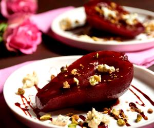 1 Portion Pinot Noir Poached Pears