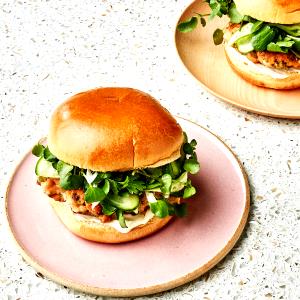 1 Portion Salmon Burger
