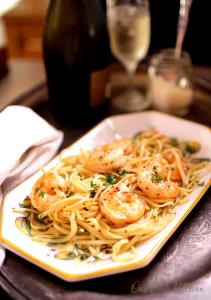1 Portion Shrimp Scampi