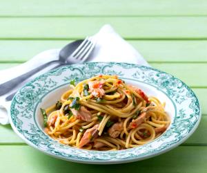 1 Portion Smoked Salmon Lemon Pasta