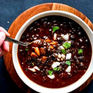 1 Portion Smoky Black Bean Soup