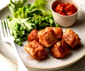 1 Portion Spam Croquettes With Tomato Sauce