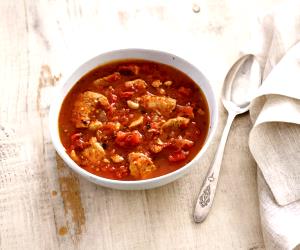 1 Portion Spicy Pork With Tomatoes