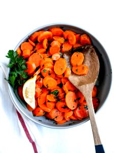 1 Portion Steamed Carrots