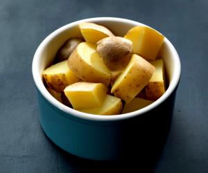1 Portion Steamed Cubed Potatoes