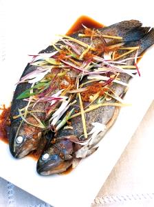 1 Portion Steamed Trout