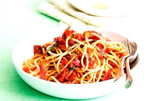 1 Portion Sun-Dried Tomato Spaghetti