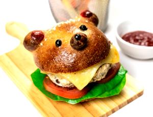 1 Portion Teddy Bear Burgers
