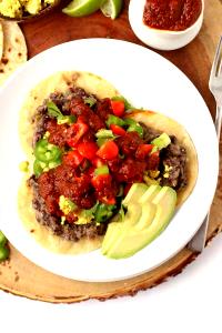 1 Portion Vegan Huevos Rancheros