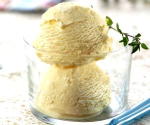 1 Portion White Grape, Honey And Thyme Sorbet