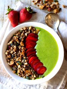 1 Portions Green Power Smoothie Bowl
