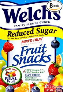 1 pouch (0.8 oz) Fruit Snacks