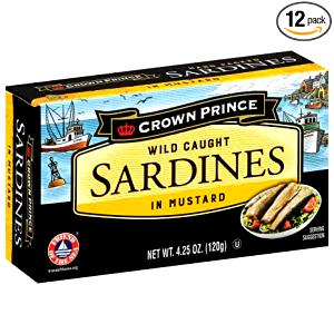 1 pouch (100 g) Sardines in Mustard