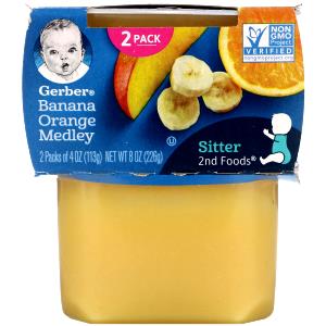 1 pouch (113 g) Orange Banana