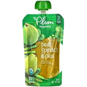 1 pouch (113 g) Pear, Spinach & Pea