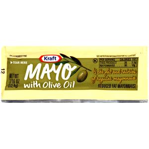 1 pouch (12.4 g) Reduced Fat Mayo with Olive Oil (Pouch)
