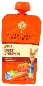 1 pouch (125 g) Pumpkin, Carrot and Apple