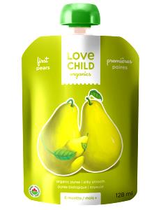 1 pouch (128 g) Pears