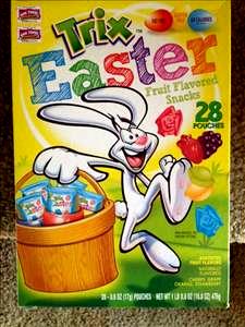 1 pouch (17 g) Trix Easter Fruit Snacks
