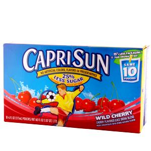 1 pouch (177 ml) Wild Cherry (25% Less Sugar)