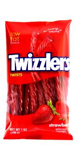 1 pouch (18 g) Squiggles 100% Fruit Twist - Wild Strawberry