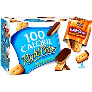 1 pouch (20 g) 100 Calorie Right Bites Fudge Shoppe Fudge Grahams