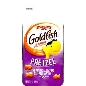 1 pouch (21 g) Goldfish Baked Snack Crackers - Pretzel (Pouch)