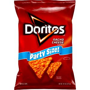 1 pouch (21 g) Nacho Cheese Supreme Crunchy Snacks