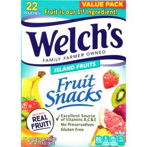1 pouch (21 g) Snack Fruits - Tropical Island Blast