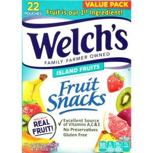 1 pouch (21 g) Snack Fruits - Tropical Island Blast