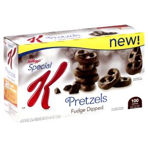 1 pouch (21 g) Special K Fudge Dipped Pretzels