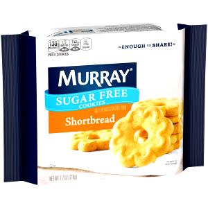 1 pouch (21 g) Sugar Free Shortbread Bites Cookies