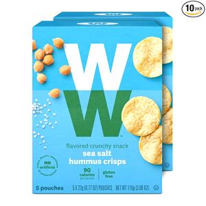 1 pouch (22 g) Popped Sea Salt Hummus Chips