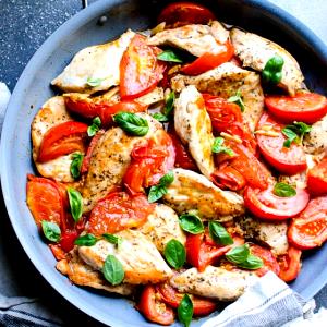 1 pouch (227 g) Chicken with Tomatoes & Feta Cheese