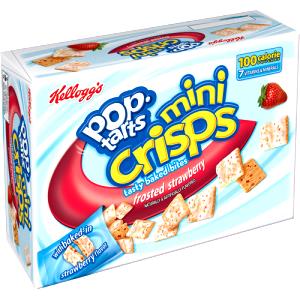 1 pouch (23 g) Pop-Tarts Mini Crisps - Frosted Chocolate