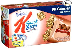 1 pouch (23 g) Special K Chocolatey Crunch Snack Bites