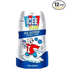 1 pouch (237 ml) Blue Raspberry