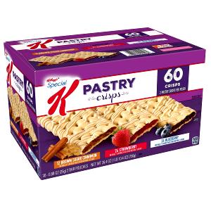 1 pouch (25 g) Chocolate Pastry Crisps